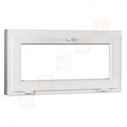 Plastové okno | 80x50 cm (800x500 mm) | bílé | sklopné
