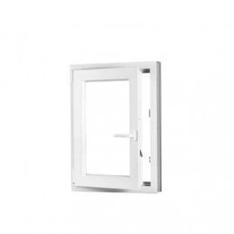 Plastové okno | 90x110 cm (900x1100 mm) | bílé | otevíravé i sklopné | levé