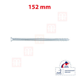 Turbo šroub 7,5 x 152 mm