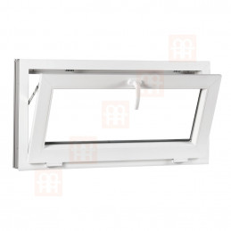 Plastové okno | 120x50 cm (1200x500 mm) | bílé | sklopné